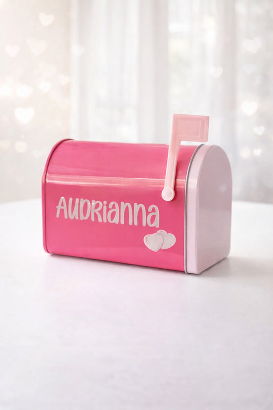 Engraved Valentine's mailboxes